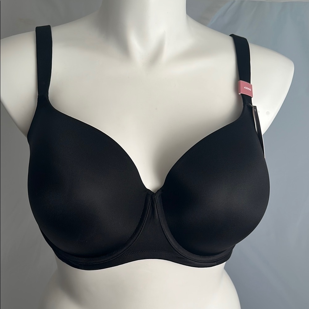 Cacique Boost Balconette black bra 42DDD